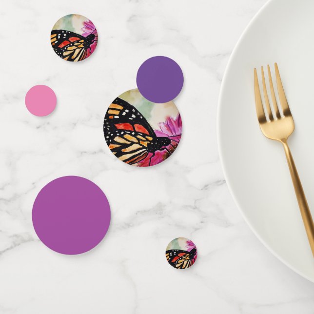 Monarch Butterfly Table Confetti (Group)