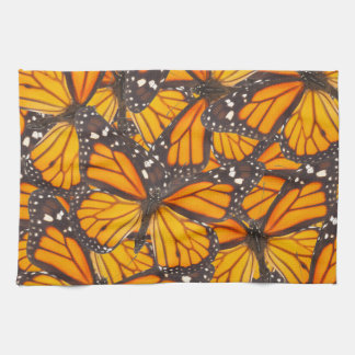 Monarch butterfly tea towel