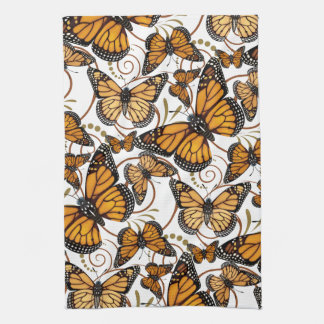 Monarch Butterfly Tea Towel