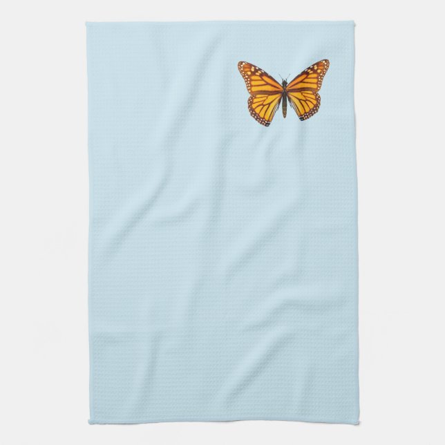 Monarch Butterfly Tea Towel (Vertical)