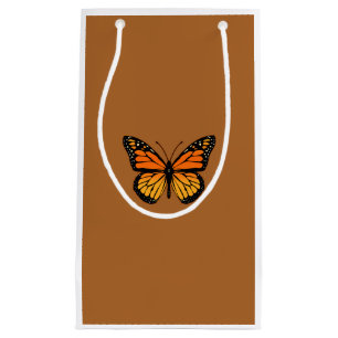 Monarch Butterfly Theme Small Gift Bag