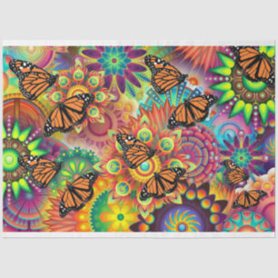 monarch butterfly tissue paper