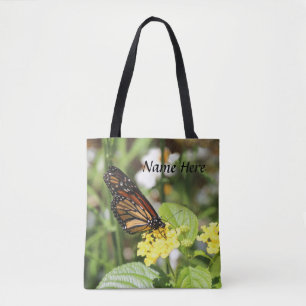 Monarch butterfly tote bag