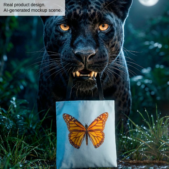 Monarch Butterfly Tote Bag (Creator Uploaded)