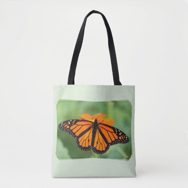 Monarch Butterfly Tote Bag (Front)