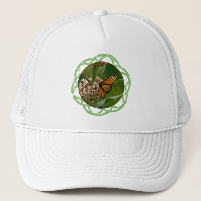 Monarch Butterfly Trucker Hat (Front)