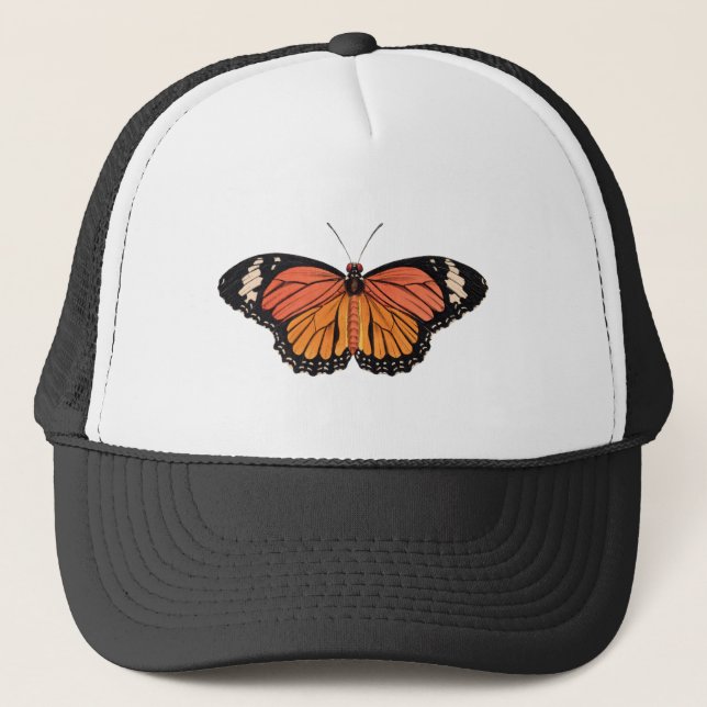 Monarch Butterfly Trucker Hat (Front)