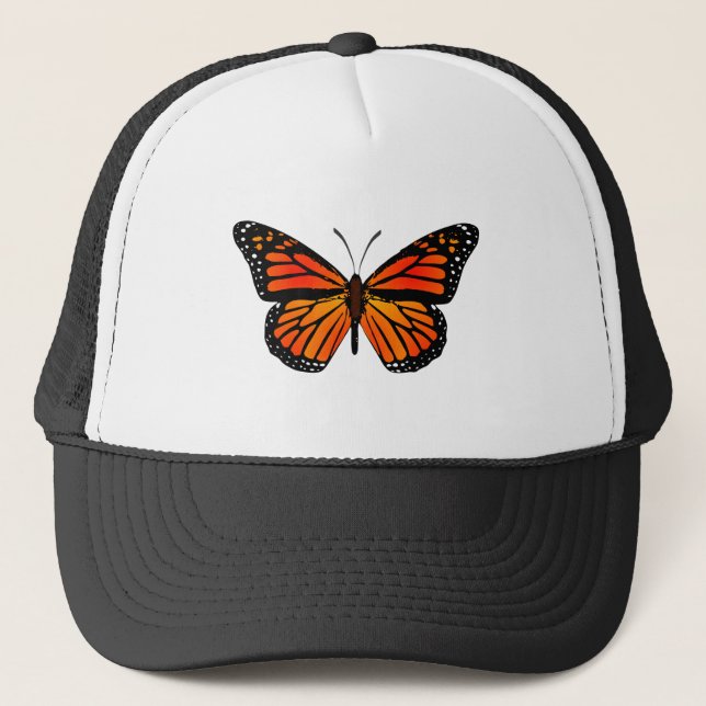 Monarch Butterfly Trucker Hat (Front)