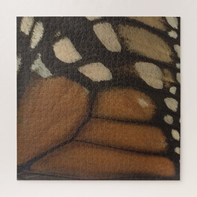 Monarch Butterfly Wing Close Up  Jigsaw Puzzle (Vertical)