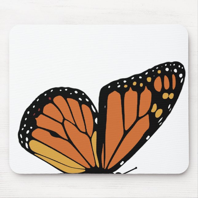monarch butterfly wing mouse mat (Front)