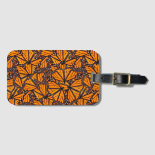 Monarch Butterfly Wings Luggage Tag