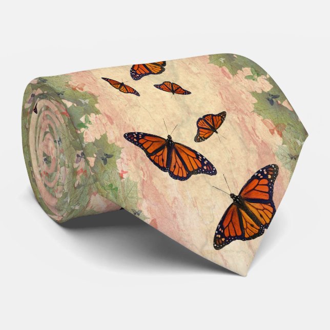 Monarch Garden Tie (Rolled)