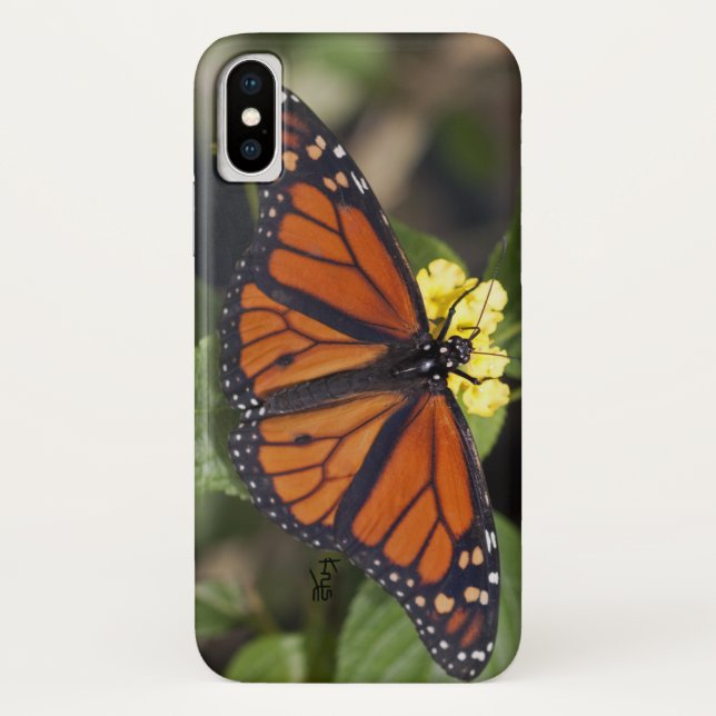 Monarch iPhone X Case (Back)