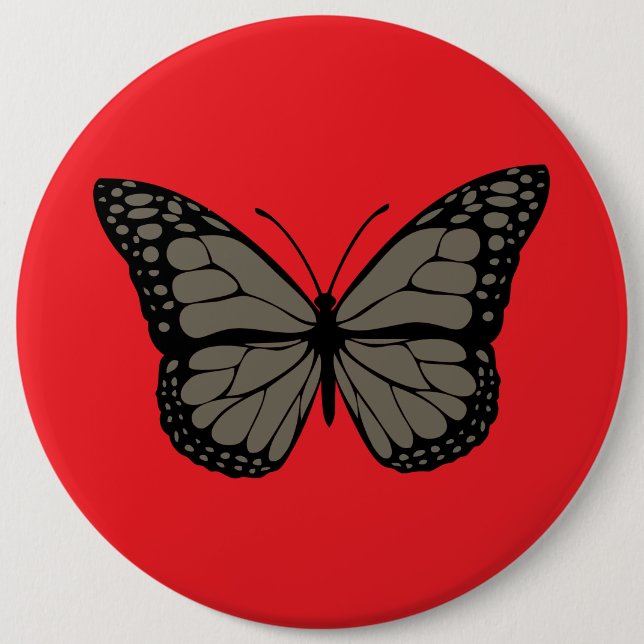 Monarch Majesty Buttons –Vibrant Butterfly Patches (Front)