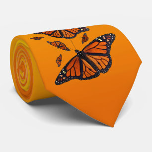 Monarch Medley Tie (Light/Dark Orange)