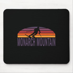 Monarch Mountain Colorado Usa Ski Resort Snowboard Mouse Mat