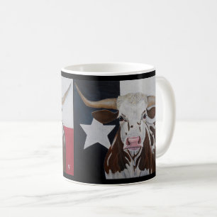Monarch of the Rangeland Painting by Alfred Fox Coffee Mug