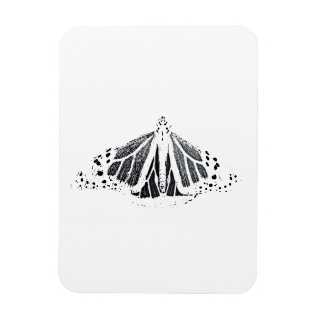 Monarch outline magnet (Vertical)