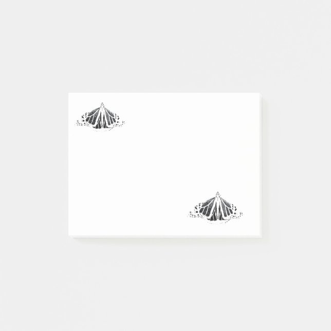 Monarch outline post-it notes (Front)