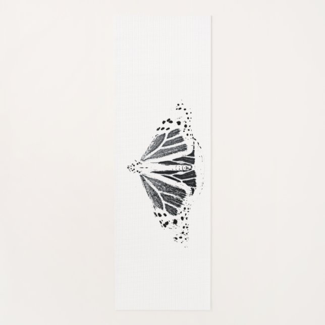 Monarch outline yoga mat (Front)