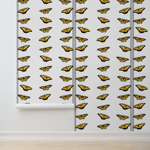 Monarch Swallowtail Butterfly Peel Stick Wallpaper