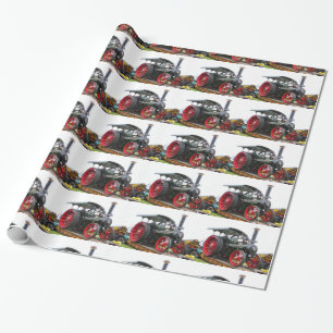 Monarch traction engines wrapping paper