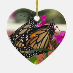 Monarch Twins #1-heart ornament