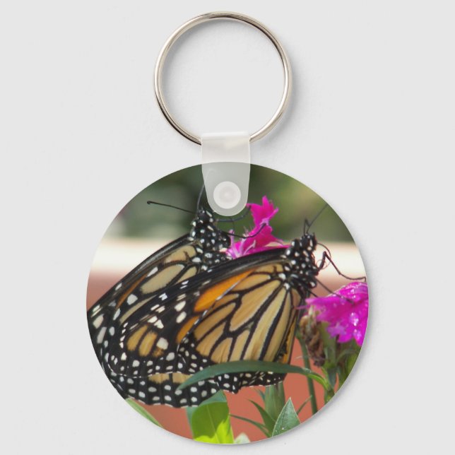 Monarch Twins #1-keychain Key Ring (Front)