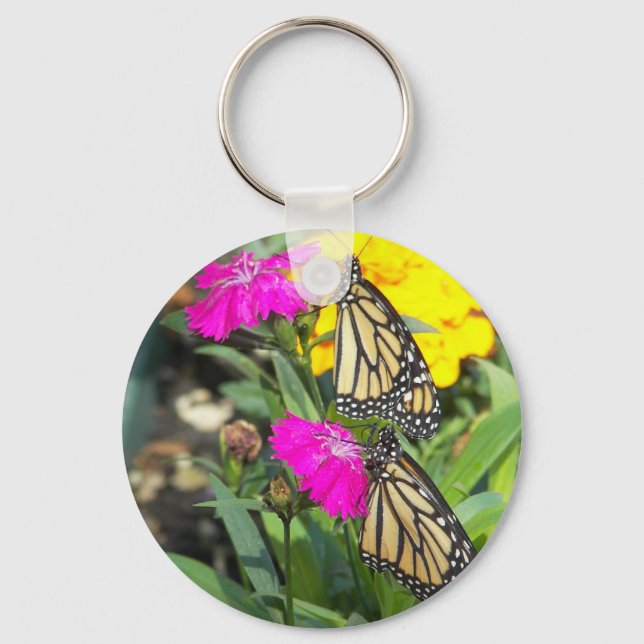 Monarch Twins #2-keychain Key Ring (Front)
