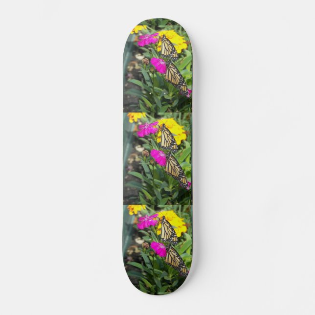 Monarch Twins #2-skateboard Skateboard (Front)