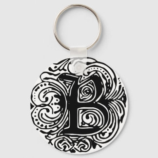 Monarchia Black  "B" Key Ring