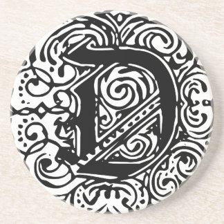 Monarchia Black  "D" Coaster