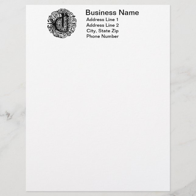 Monarchia "C" Letterhead (Front)