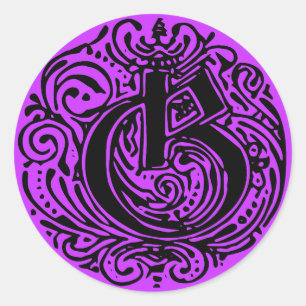 Monarchia "G" Classic Round Sticker