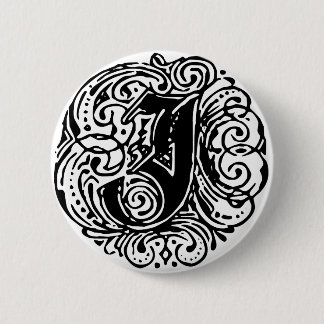 Monarchia "J" 6 Cm Round Badge
