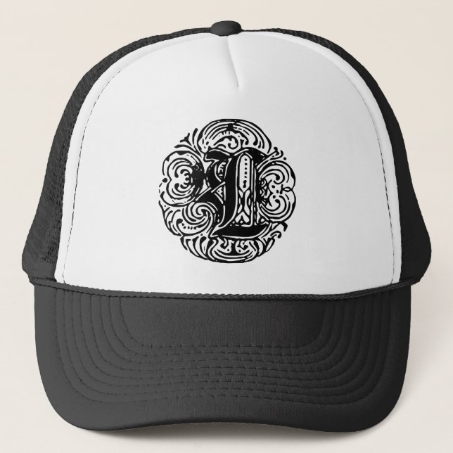 Monarchia "L" Trucker Hat (Front)
