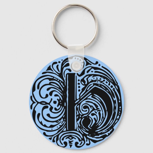 Monarchia Letter "H" Key Ring (Front)