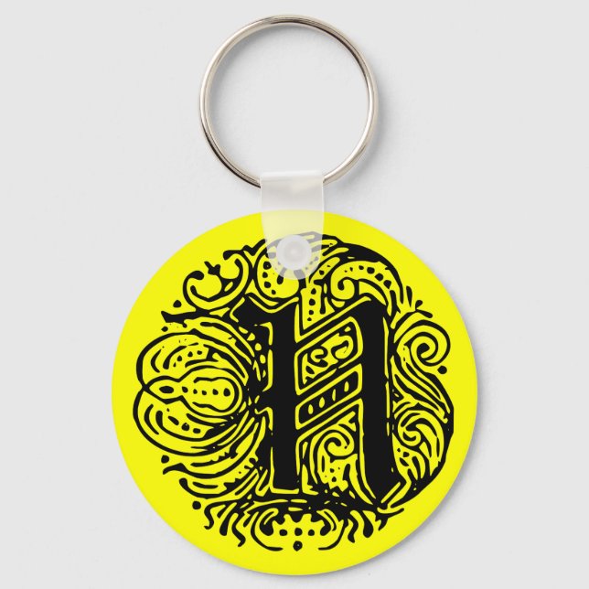 Monarchia "N" Key Ring (Front)
