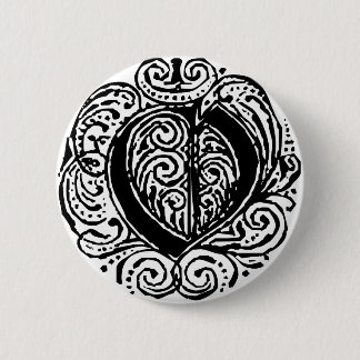 Monarchia "O" 6 Cm Round Badge