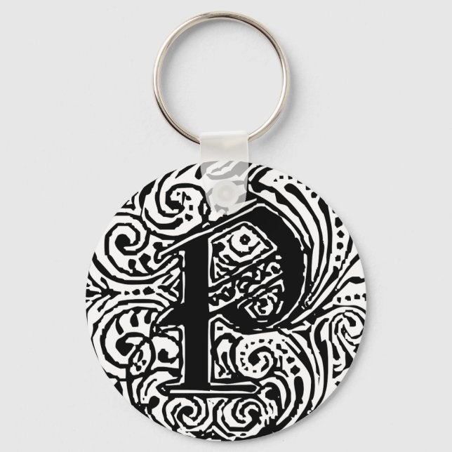 Monarchia "P" Key Ring (Front)