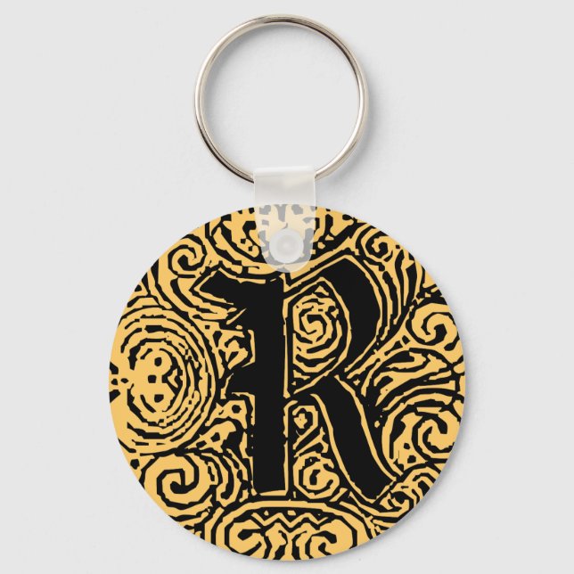 Monarchia "R" Key Ring (Front)