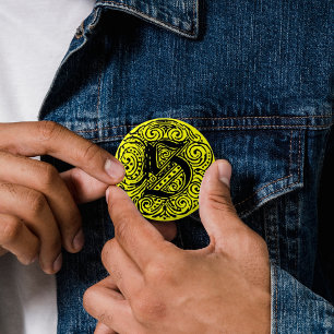 Monarchia "S" 6 Cm Round Badge