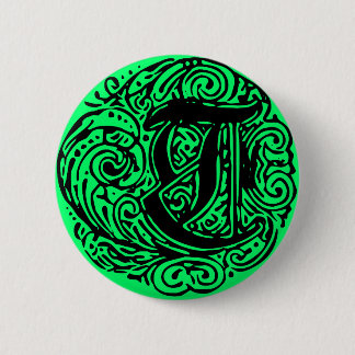 Monarchia "T" 6 Cm Round Badge