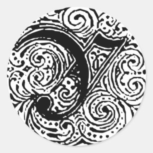 Monarchia "Y" Classic Round Sticker