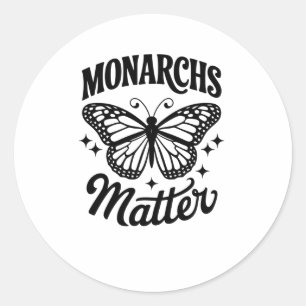 Monarchs Cute Butterfly Nature Advocate Sticker