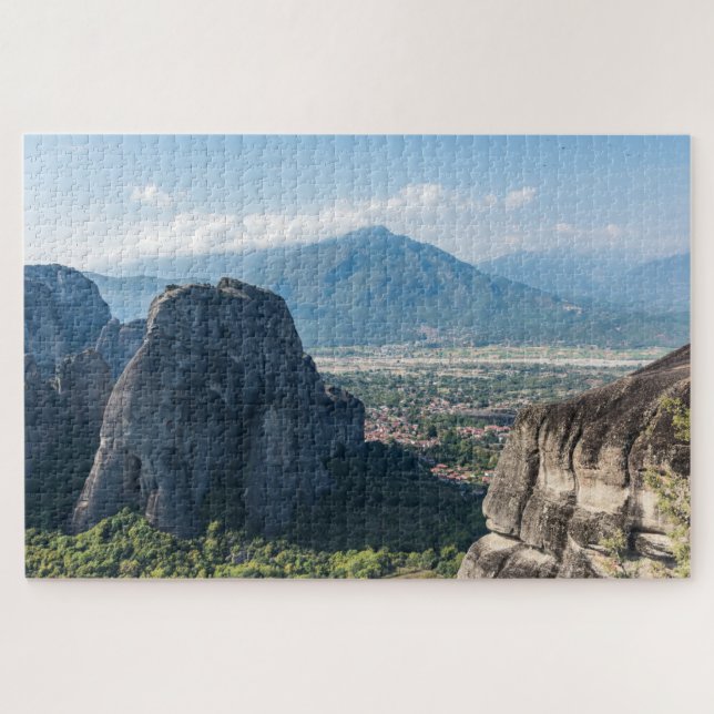 Monasteries of Meteora, Geece Jigsaw Puzzle (Horizontal)