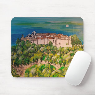 Monasterio de San Miguel Painting by Alfred Fox Mouse Mat