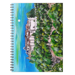 Monasterio de San Miguel Painting by Alfred Fox Notebook