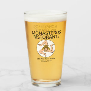 Monasteros Ristorante, Chicago, Illinois Glass