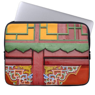 Monastery Building Detail Laptop Sleeve